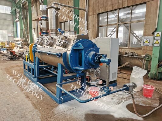 থার্মাল অয়েল হিটিং SUS304 ডিস্ক টাইপ ভ্যাকুয়াম পেডল ড্রায়ার