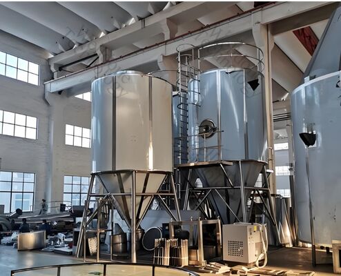 নিম্ন তাপমাত্রা শুকানোর স্প্রে শুকানোর মেশিন শুকানোর দক্ষতা 70% বিস্ফোরণ প্রতিরোধের