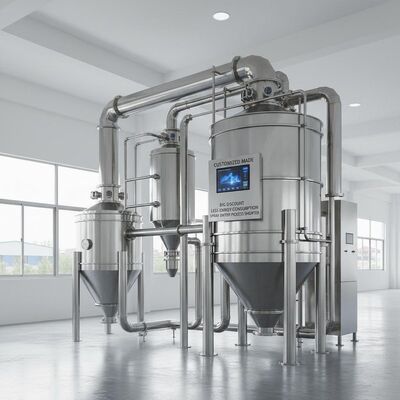 কাস্টমাইজড তৈরি এবং বড় ডিসকাউন্টে কম শক্তি খরচ স্প্রে ড্রায়ার প্রক্রিয়া সংক্ষিপ্ত