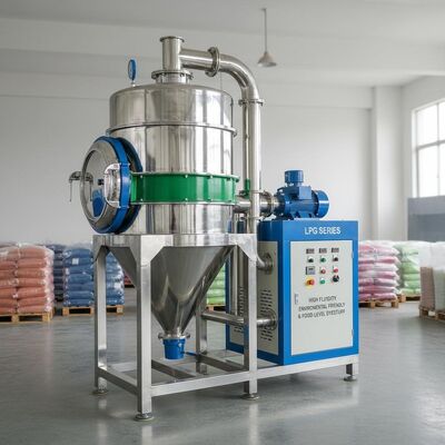 পরিবেশ বান্ধব এবং খাদ্য স্তরের ডাইস্টফ ইন্ডাস্ট্রিয়াল ড্রায়ার মেশিন এলপিজি সিরিজ উচ্চ তরলতা