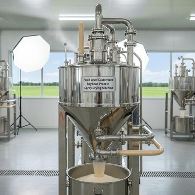 খাদ্য স্তর কাস্টমাইজড সয়াবিন প্রোটিন স্প্রে শুকানোর মেশিন