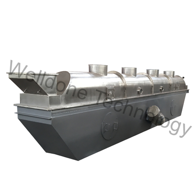 লবণ 50 - 250 ℃ শুকানো তাপমাত্রার জন্য বৈদ্যুতিক গরম তরল বিছানা ড্রায়ার