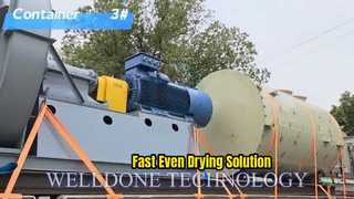 দ্রুত শুকানোর লবণ রুটি crumbs তরল বিছানা ড্রায়ার